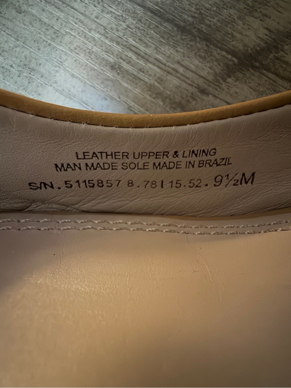 Tory Burch Blond/Tan Lowell 2 45mm Peep Toe Wedge Mestico | Size 9.5 - Picture 8 of 8